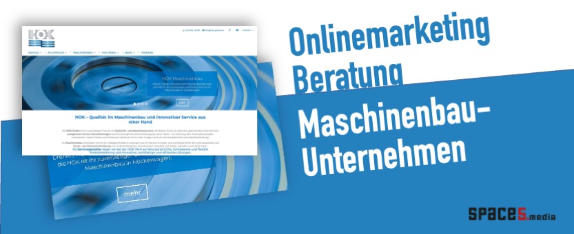 Online Marketingberatung Maschinenbau